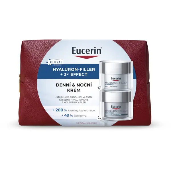 Eucerin Eucerin Hyaluron-Filler + 3x Effect set za njegu lica za dan i noć