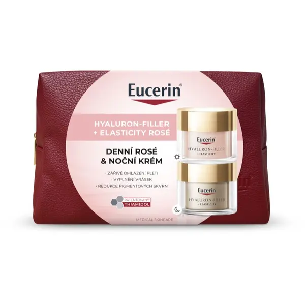 Eucerin Eucerin Hyaluron-Filler + Elasticity Rosé poklon set za zrelu kožu lica