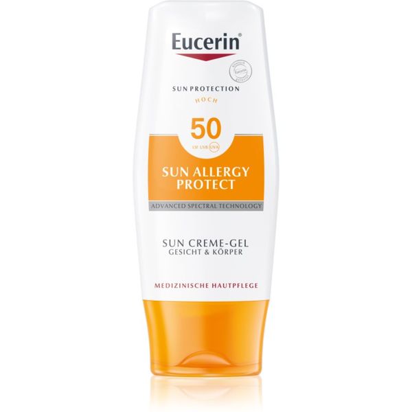 Eucerin Eucerin Sun Allergy Protect zaštitni kremasti gel za sunčanje, za kožu alergičnu na sunce SPF 50 150 ml