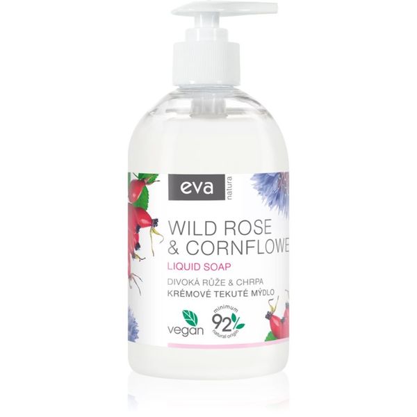 Eva Natura Eva Natura Wild rose & Cornflower kremasti tekući sapun za ruke 500 ml