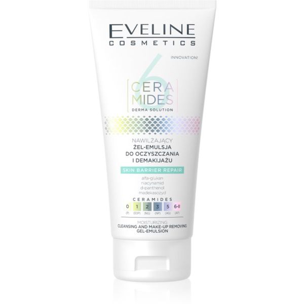 Eveline Cosmetics Eveline Cosmetics 6 Ceramides gel emulzija za dubinsko čišćenje 150 ml