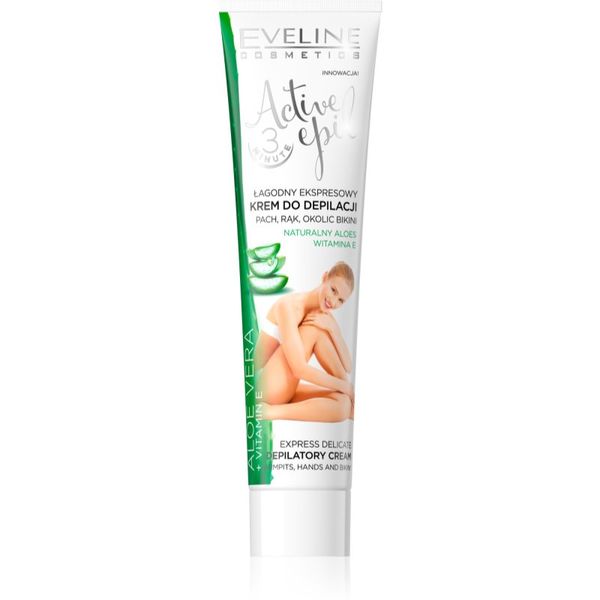 Eveline Cosmetics Eveline Cosmetics Active Epil krema za depilaciju ruku, pazuha i prepona s aloe verom 125 ml