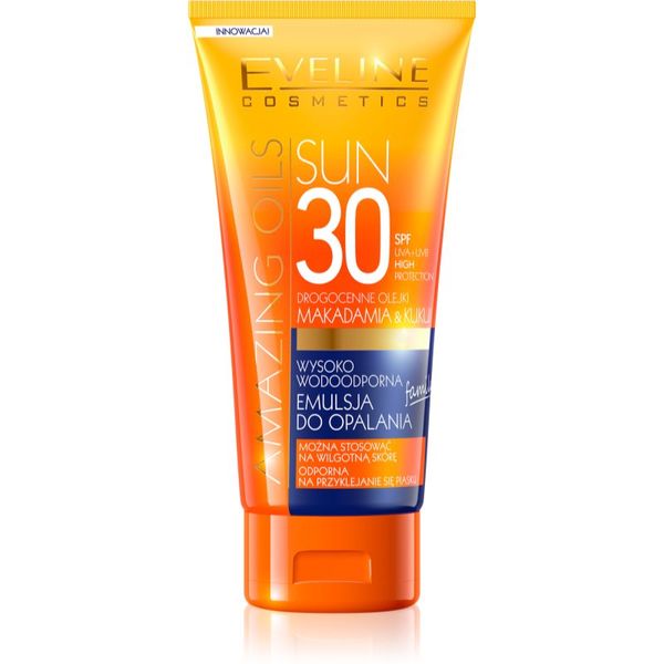 Eveline Cosmetics Eveline Cosmetics Amazing Oils mlijeko za sunčanje SPF 30 200 ml