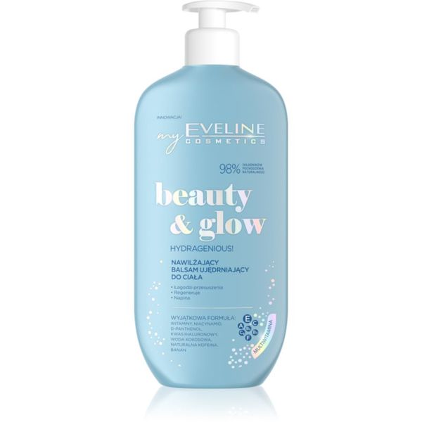 Eveline Cosmetics Eveline Cosmetics Beauty & Glow Hydragenious! mlijeko za hidrataciju i učvršćivanje tijela 350 ml