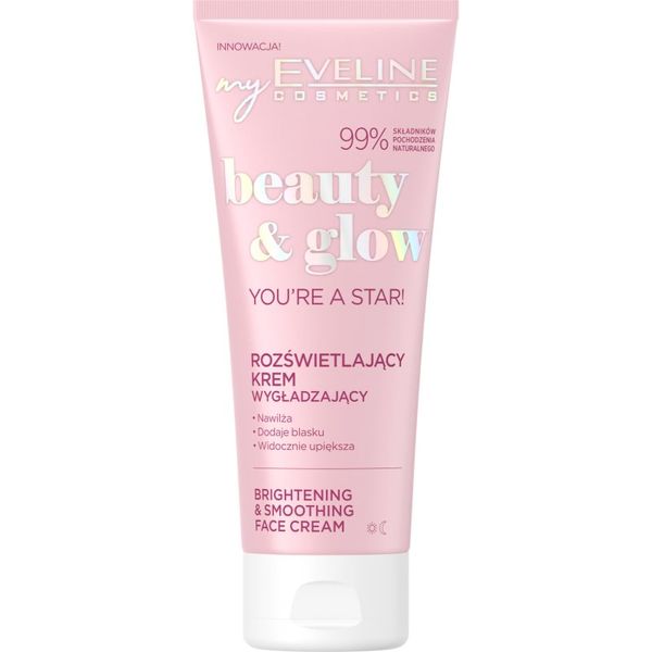 Eveline Cosmetics Eveline Cosmetics Beauty & Glow You're A Star! krema za zaglađivanje i posvjetljivanje 75 ml
