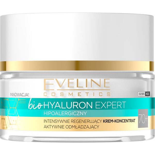Eveline Cosmetics Eveline Cosmetics Bio Hyaluron Expert krema za intenzivnu regeneraciju 70+ 50 ml