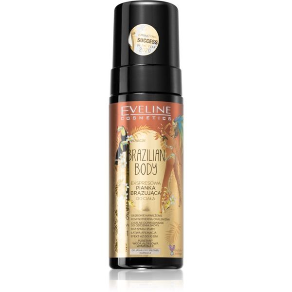 Eveline Cosmetics Eveline Cosmetics Brazilian Body pjena za brzo samotamnjenje 150 ml