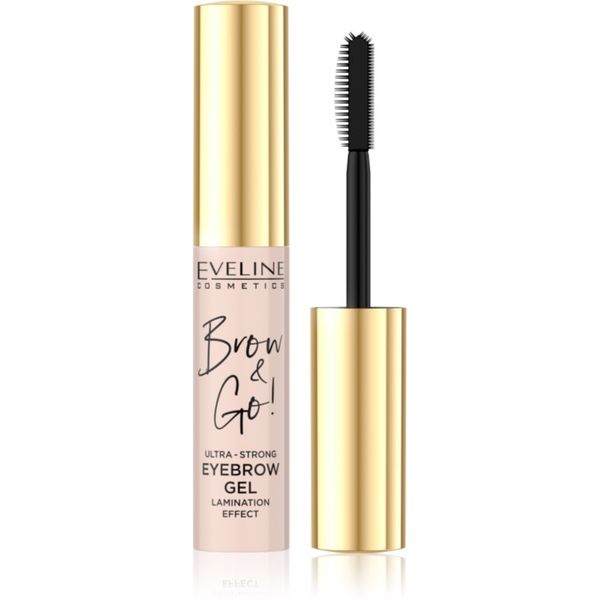 Eveline Cosmetics Eveline Cosmetics Brow & Go! gel za obrve s dodatno pojačanim učvršćivanjem 6 ml