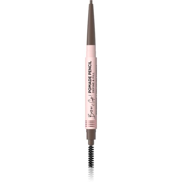 Eveline Cosmetics Eveline Cosmetics Brow & Go! vodootporna olovka za obrve sa četkicom 2 u 1 nijansa Taupe 4 g