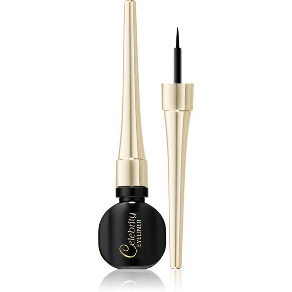 Eveline Cosmetics Eveline Cosmetics Celebrities tekući eyelineri nijansa Black 3 ml