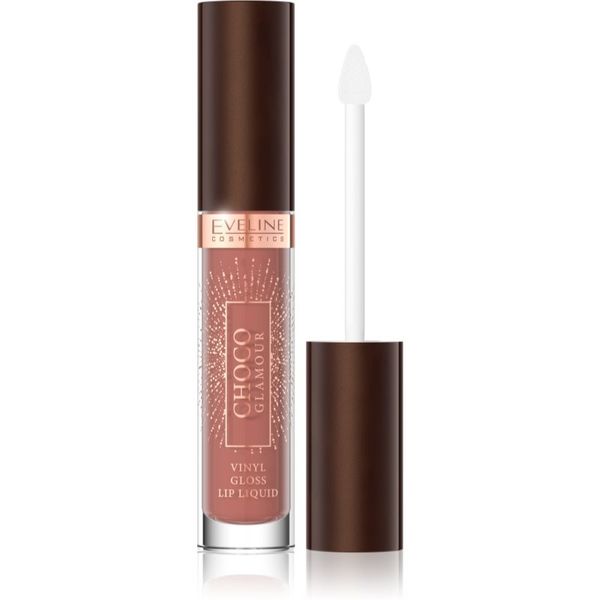 Eveline Cosmetics Eveline Cosmetics Choco Glamour hidratantni ruž za usne s visokim sjajem nijansa 01 Ruby Chocolate 4,5 ml