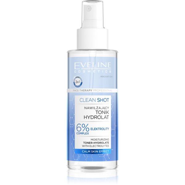 Eveline Cosmetics Eveline Cosmetics Clean Shot 6% Electrolyte Complex hidratantni toner 150 ml