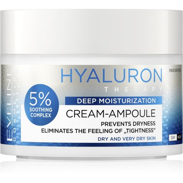 Eveline Cosmetics Eveline Cosmetics Cream-Ampoule Hyaluron krema za intenzivnu hidrataciju 50 ml