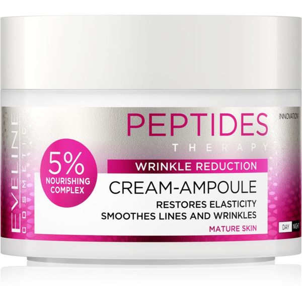 Eveline Cosmetics Eveline Cosmetics Cream-Ampoule Peptides učvršćujuća krema protiv bora 50 ml