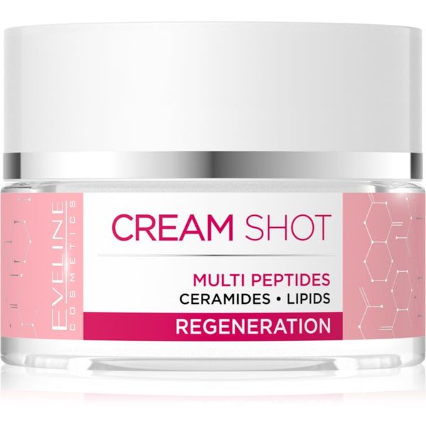 Eveline Cosmetics Eveline Cosmetics Cream Shot Multi Peptides krema za regeneraciju protiv znakova starenja 50 ml