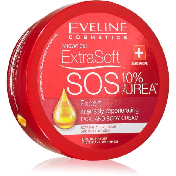 Eveline Cosmetics Eveline Cosmetics Extra Soft SOS krema za intenzivnu regeneraciju za tijelo i lice 175 ml