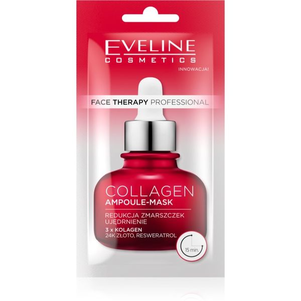 Eveline Cosmetics Eveline Cosmetics Face Therapy Collagen kremasta maska za obnavljanje čvrstoće kože 8 ml
