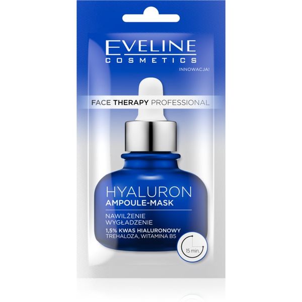 Eveline Cosmetics Eveline Cosmetics Face Therapy Hyaluron kremasta maska s hidratantnim učinkom 8 ml