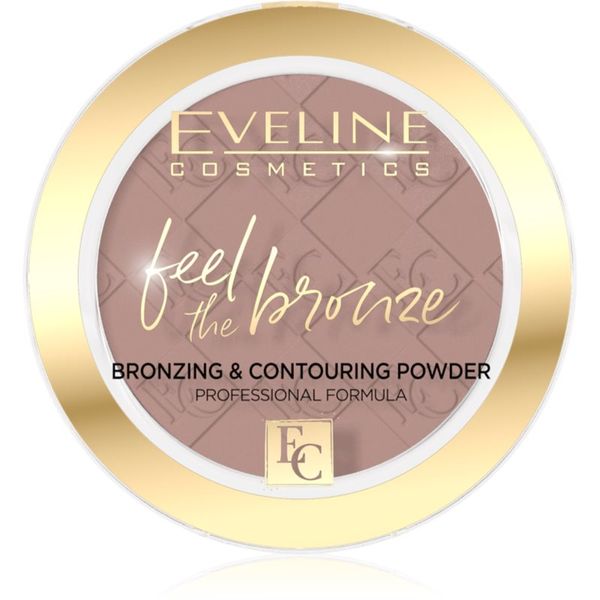Eveline Cosmetics Eveline Cosmetics Feel The Bronze bronz puder za konturiranje nijansa 01 Milky Way 4 g
