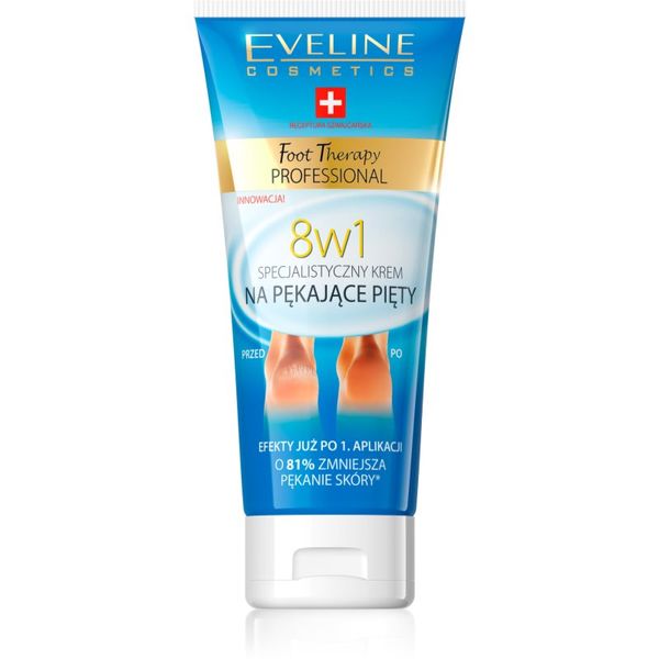 Eveline Cosmetics Eveline Cosmetics Foot Therapy krema za ispucale pete 8 u 1 100 ml