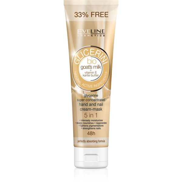 Eveline Cosmetics Eveline Cosmetics Glycerine krema za ruke i nokte s kozjim mlijekom 100 ml
