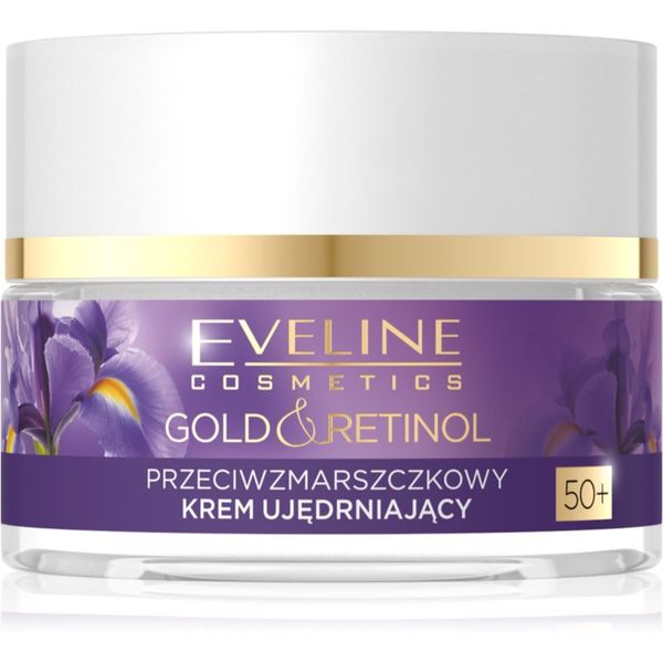 Eveline Cosmetics Eveline Cosmetics Gold & Retinol učvršćujuća krema protiv bora 50+ 50 ml