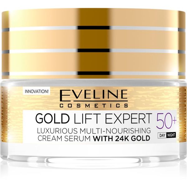 Eveline Cosmetics Eveline Cosmetics Gold Lift Expert dnevna i noćna krema protiv bora 50+ 50 ml