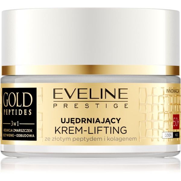 Eveline Cosmetics Eveline Cosmetics Gold Peptides lifting krema za učvršćivanje 50+ 50 ml