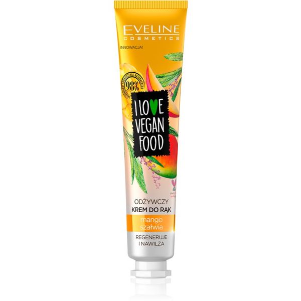 Eveline Cosmetics Eveline Cosmetics I Love Vegan Food hranjiva krema za ruke 50 ml