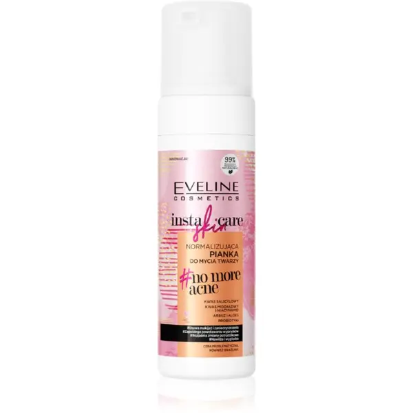 Eveline Cosmetics Eveline Cosmetics Insta Skin Care no more acne pjena za čišćenje za lice 150 ml