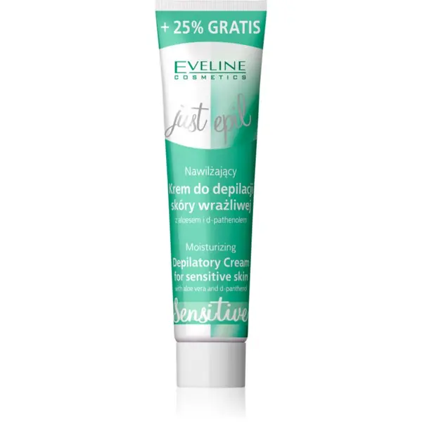 Eveline Cosmetics Eveline Cosmetics Just Epil hidratantna krema za depilaciju za osjetljivu kožu 125 ml