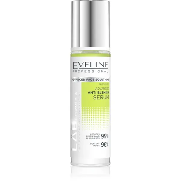 Eveline Cosmetics Eveline Cosmetics LAB Formula 18% Solution serum za nepravilnosti na koži lica 30 ml