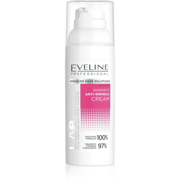 Eveline Cosmetics Eveline Cosmetics LAB Formula 5% Solution umirujuća biomimetička krema protiv bora 50 ml