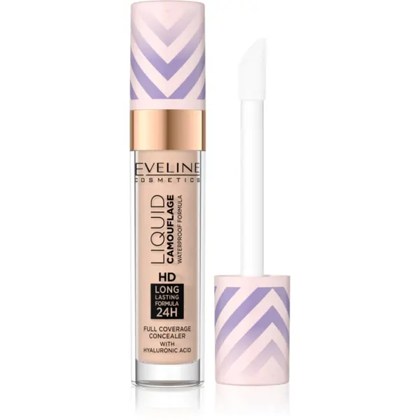 Eveline Cosmetics Eveline Cosmetics Liquid Camouflage vodootporni korektor s hijaluronskom kiselinom nijansa 2.5 7,5 ml