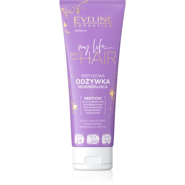 Eveline Cosmetics Eveline Cosmetics My Life My Hair dubinski regenerator za obnavljanje s peptidima 250 ml
