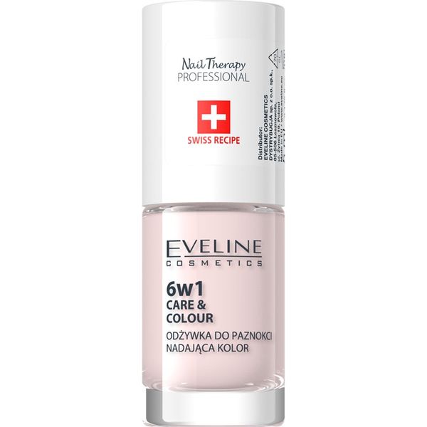 Eveline Cosmetics Eveline Cosmetics Nail Therapy Care & Colour regenerator za nokte 6 u 1 nijansa French 5 ml