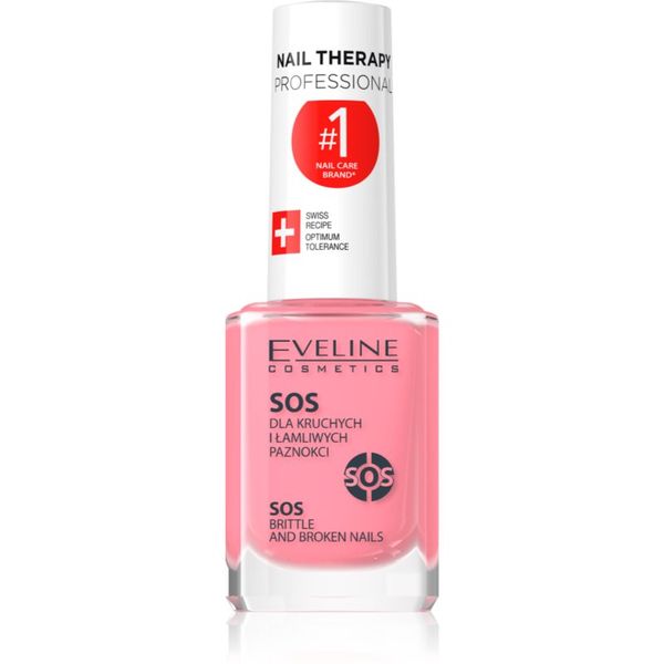 Eveline Cosmetics Eveline Cosmetics Nail Therapy SOS multivitaminski regenerator s kalcijem 12 ml