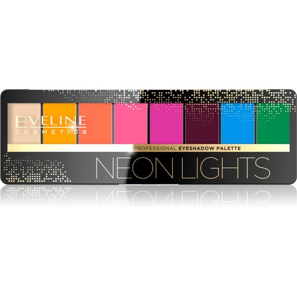 Eveline Cosmetics Eveline Cosmetics Neon Lights paleta sjenila za oči 9,6 g