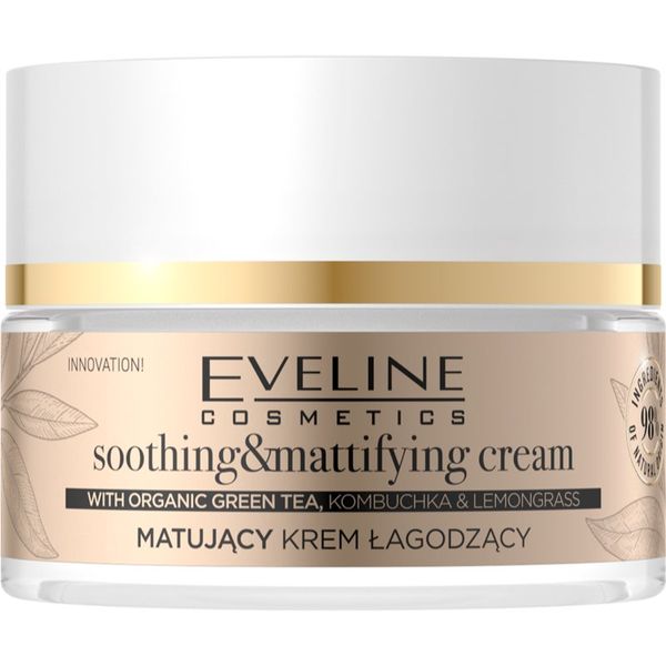 Eveline Cosmetics Eveline Cosmetics Organic Gold blaga matirajuća krema za lice sa zelenim čajem 50 ml