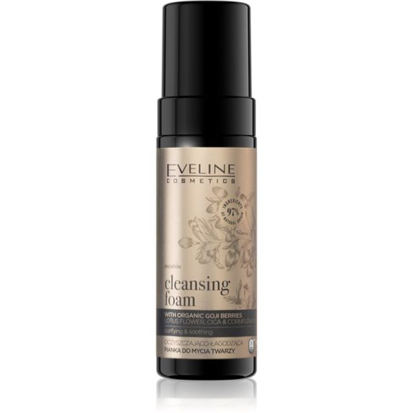 Eveline Cosmetics Eveline Cosmetics Organic Gold hidratantna i umirujuća pjena za čišćenje za osjetljivu kožu lica 150 ml