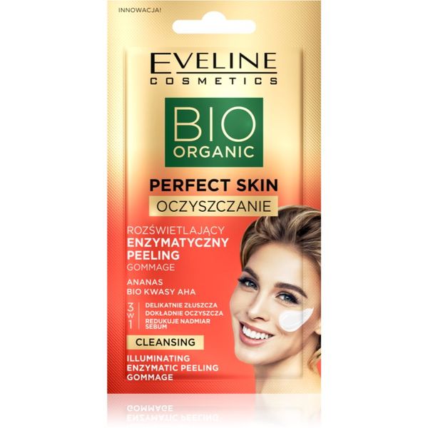 Eveline Cosmetics Eveline Cosmetics Perfect Skin Gommage 3v1 nježna enzimska krema 8 ml