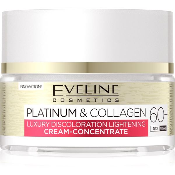 Eveline Cosmetics Eveline Cosmetics Platinum & Collagen dnevna i noćna krema protiv bora 60+ 50 ml