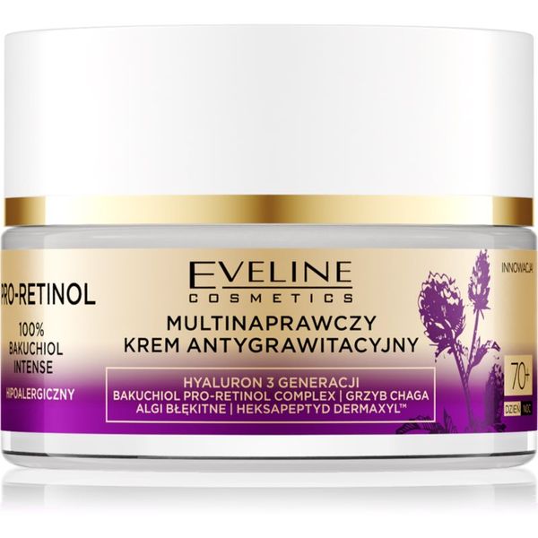 Eveline Cosmetics Eveline Cosmetics Pro-Retinol 100% Bakuchiol Intense krema za intenzivnu hidrataciju i revitalizaciju 70+ 50 ml
