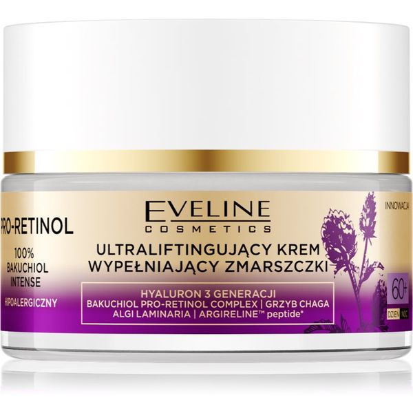 Eveline Cosmetics Eveline Cosmetics Pro-Retinol 100% Bakuchiol Intense ultra lifting krema za lice 60+ 50 ml