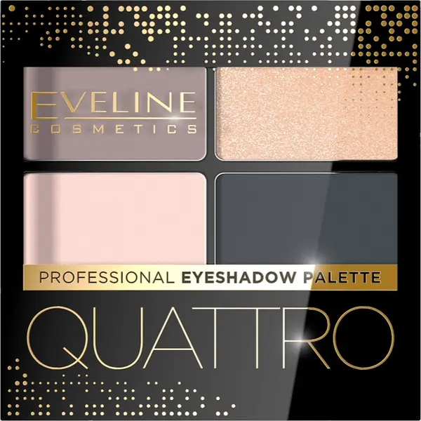 Eveline Cosmetics Eveline Cosmetics Quattro paleta sjenila za oči nijansa 02 3,2 g