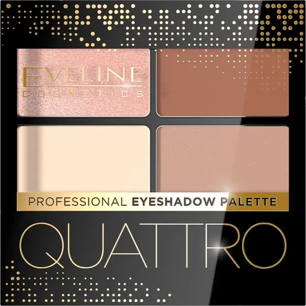 Eveline Cosmetics Eveline Cosmetics Quattro paleta sjenila za oči nijansa 05 3,2 g