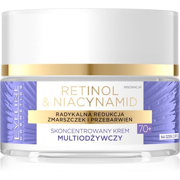 Eveline Cosmetics Eveline Cosmetics Retinol & Niacynamid hranjiva dnevna krema 70+ SPF 20  50 ml