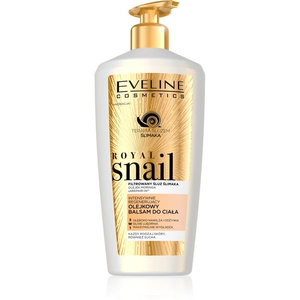Eveline Cosmetics Eveline Cosmetics Royal Snail balzam za intenzivnu hidrataciju tijela 350 ml