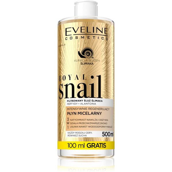 Eveline Cosmetics Eveline Cosmetics Royal Snail micelarna voda s regenerirajućim učinkom 500 ml