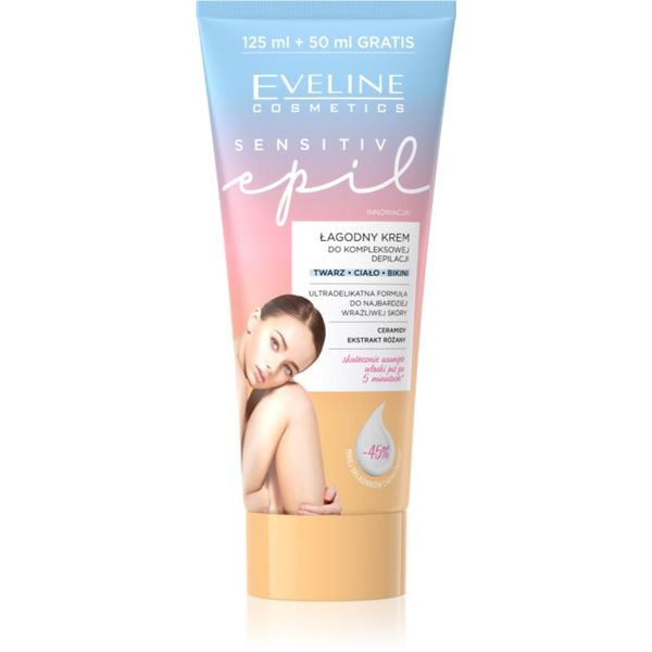 Eveline Cosmetics Eveline Cosmetics Sensitive Epil krema za depilaciju tijela 175 ml